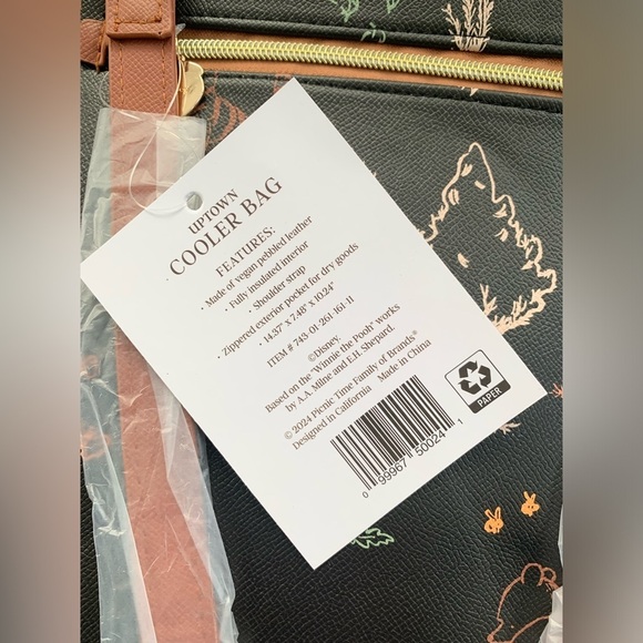 NWT Picnic Time Winnie the Pooh Cooler Tote Bag - Picture 11 of 11